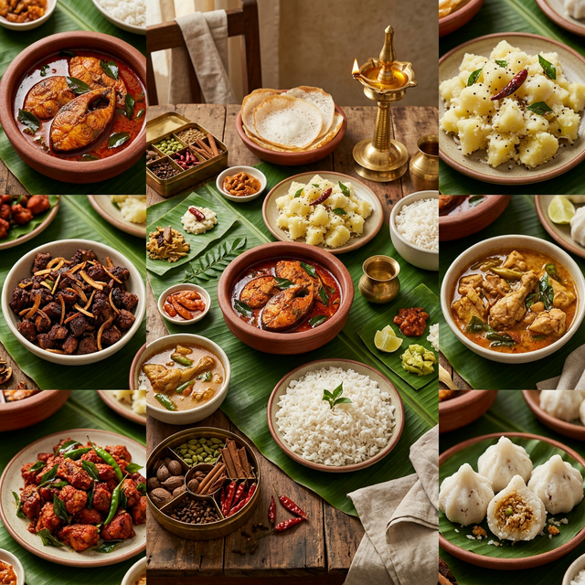 Foodeza Easter Feast Box - Kerala Christian Festive Lunch Collage