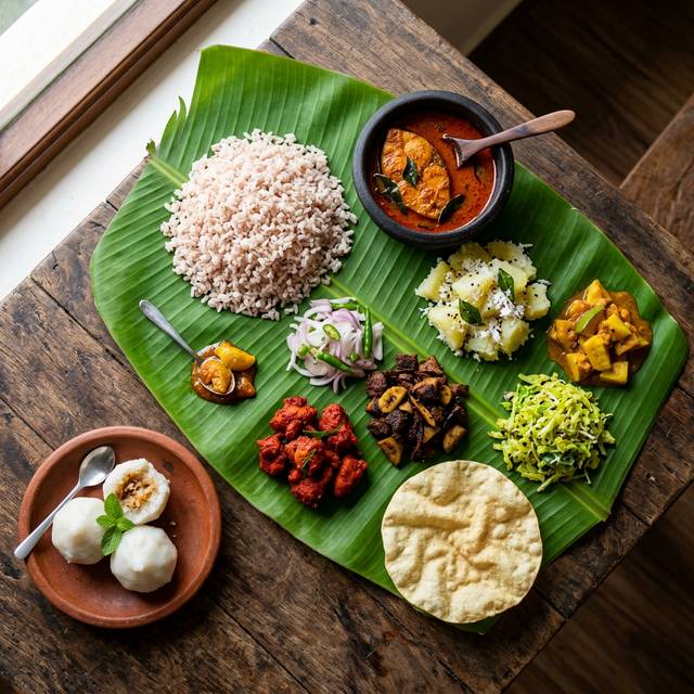 Traditional Sadya