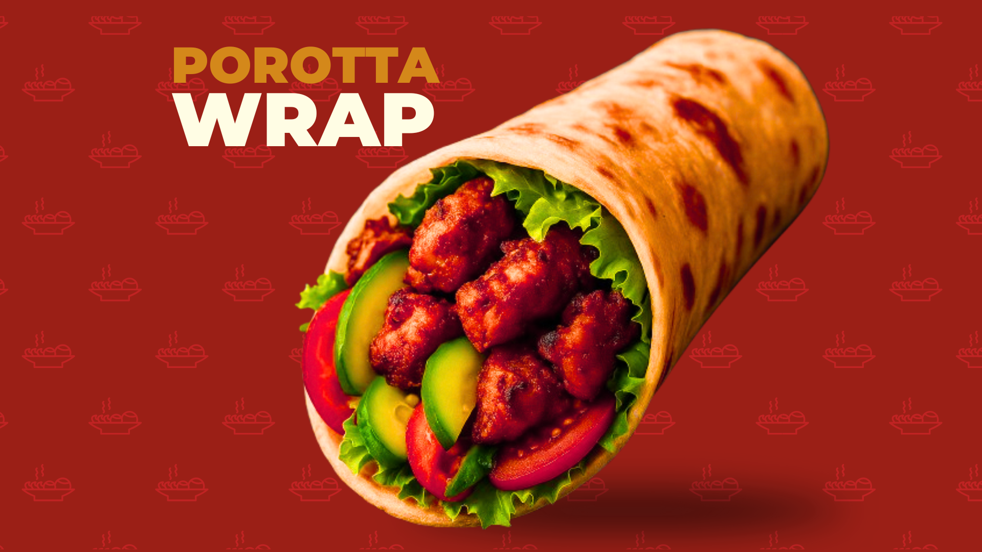 Kerala Porotta Wrap